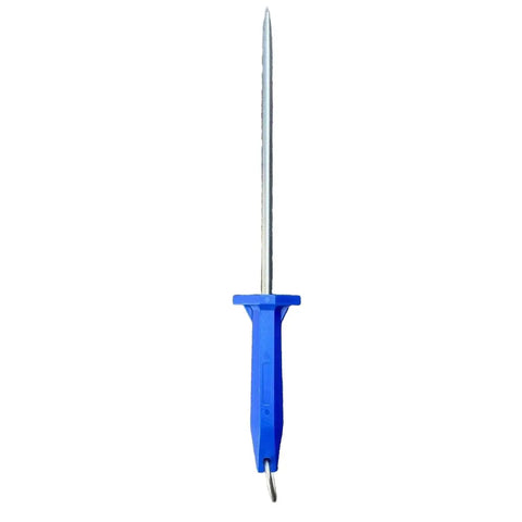 10 Inch Round Honing Knife Sharpener Blue Handle ASP-10B