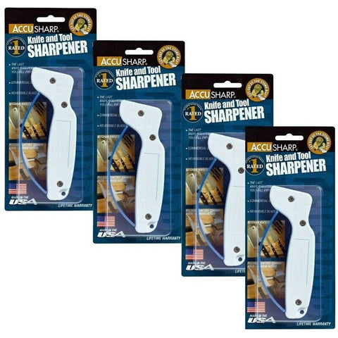 AccuSharp Original 47KS Knife Tool Sharpener Tungsten Carbide Blades 001C 4 Pack