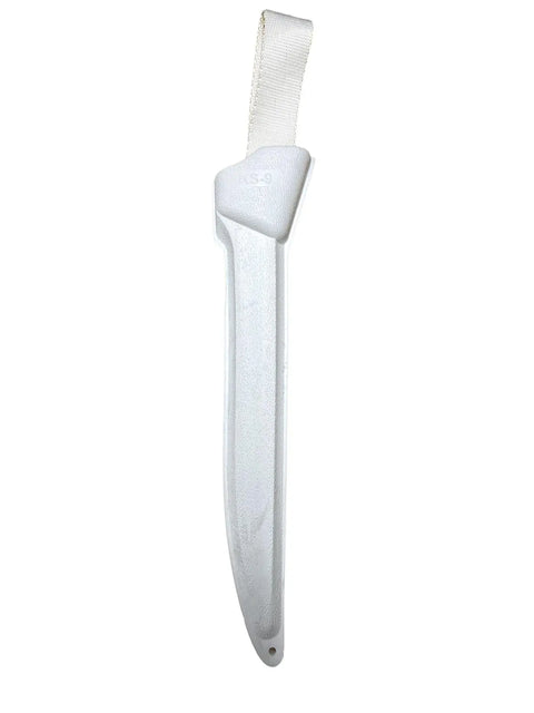 Butchers Single Knife Pouch/ Knife Scabbard 22cm 9''  Boning/Filleting - White